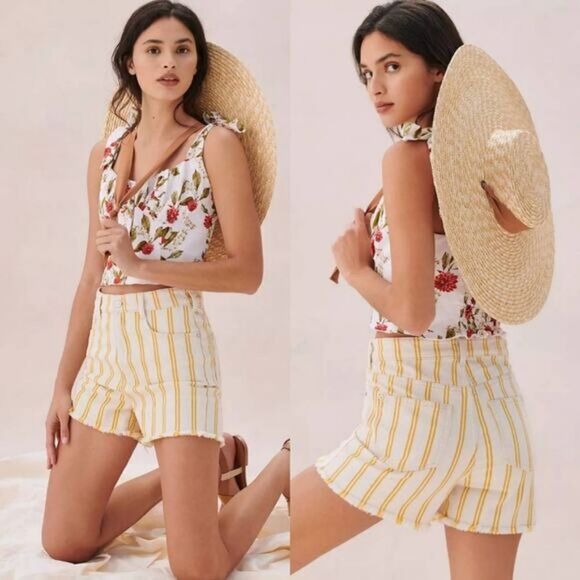 Anthropologie Pilcro shorts sz 30, like new! 3" inseam - Picture 1 of 7